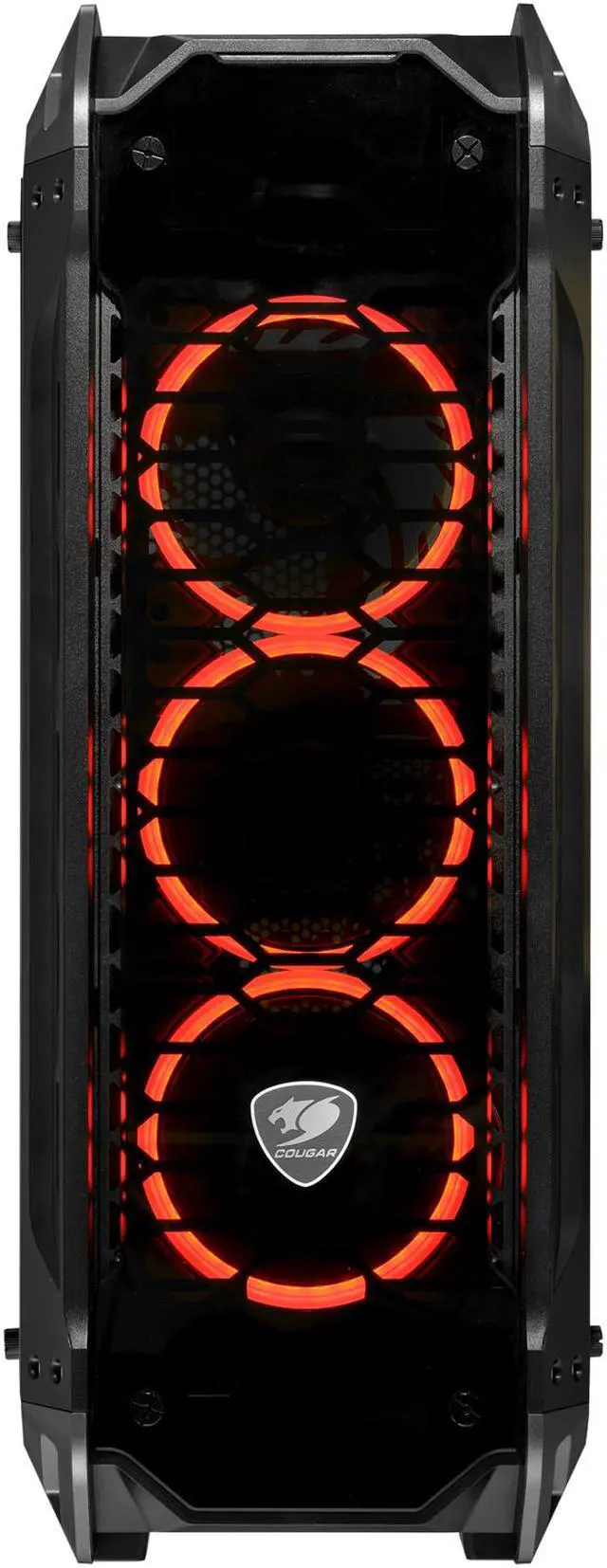 Alt view image 3 of 11 - COUGAR Panzer-G Black ATX Mid Tower LED Gaming Case