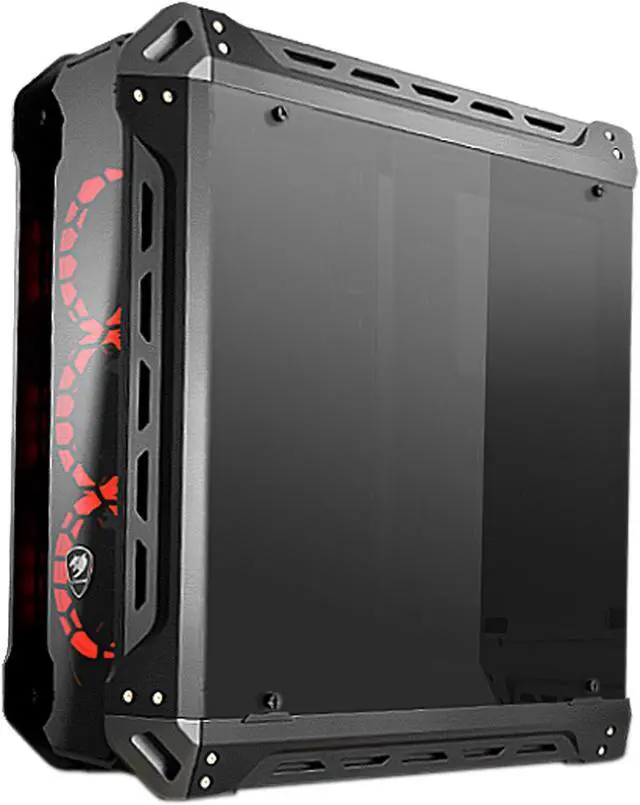 Alt view image 5 of 11 - COUGAR Panzer-G Black ATX Mid Tower LED Gaming Case