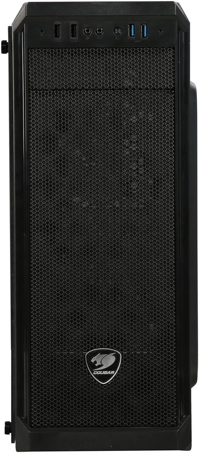 Alt view image 2 of 13 - Cougar MX330-G Mid Tower Case with Full Tempered Glass Window and USB 3.0