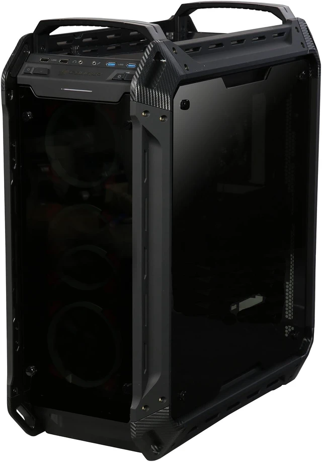 Open Box: Cougar Panzer Evo Full-Tower Gaming Case with Four Tempered ...