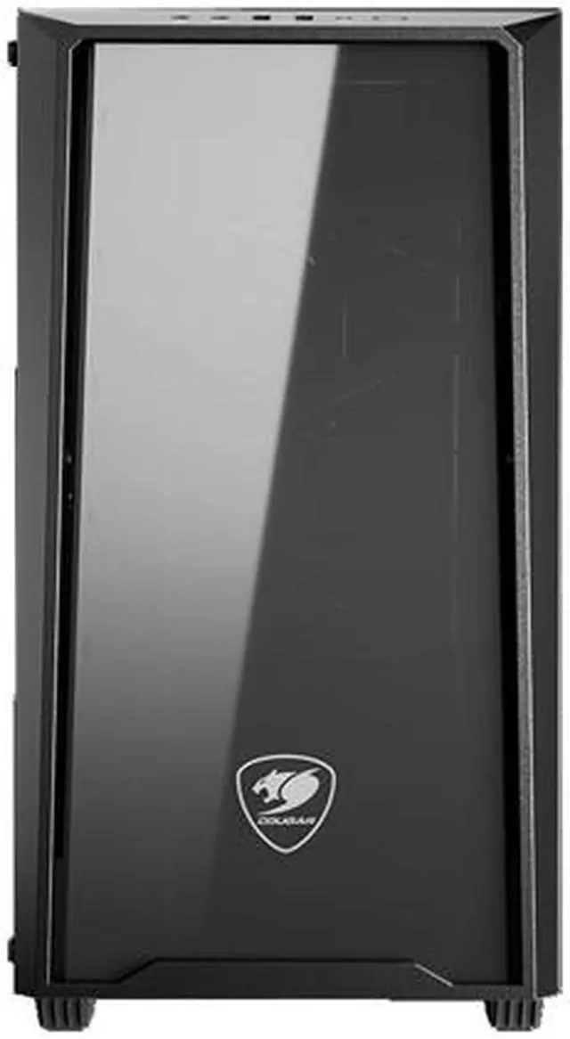 Alt view image 2 of 7 - COUGAR MG120 Black Micro ATX Mini Tower Elegant and Compact Case