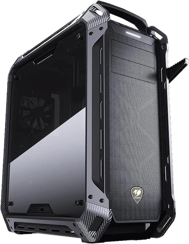 Alt view image 9 of 20 - Cougar Panzer Max-G Black ATX Full Tower Gaming Case
