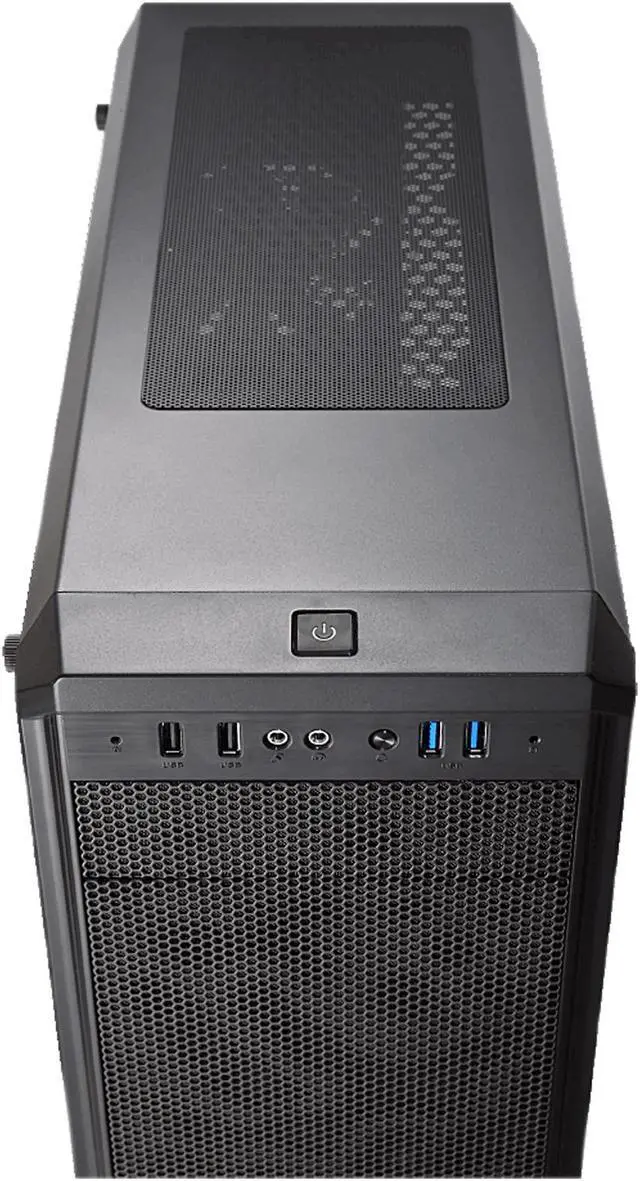 Alt view image 12 of 14 - COUGAR MX330-G Air Black Steel / Tempered Glass ATX Mid Tower Computer Case