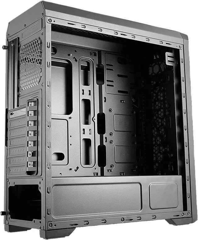 Alt view image 14 of 14 - COUGAR MX330-G Air Black Steel / Tempered Glass ATX Mid Tower Computer Case