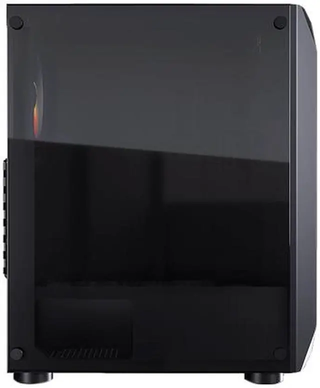 Alt view image 10 of 13 - COUGAR MX410 Black Powerful and Compact Mid-Tower Case with Dual RGB Strips