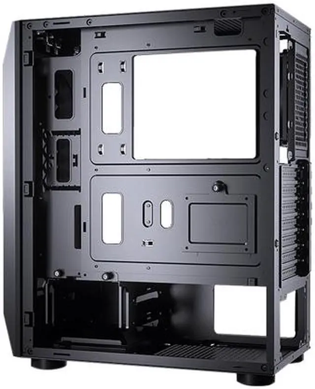 Alt view image 9 of 10 - COUGAR MX410 Mesh Black Powerful and Compact Mid-Tower Case with Mesh Front Panel