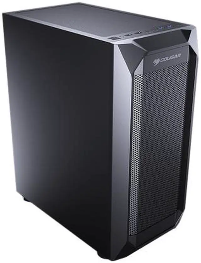 Alt view image 5 of 10 - COUGAR MX410 Mesh Black Powerful and Compact Mid-Tower Case with Mesh Front Panel