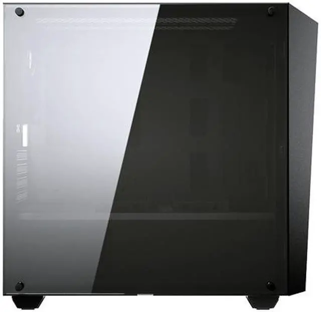 Alt view image 3 of 10 - COUGAR MG120-G Black Elegant and Compact Mini Tower Case with Tempered Glass Side Window