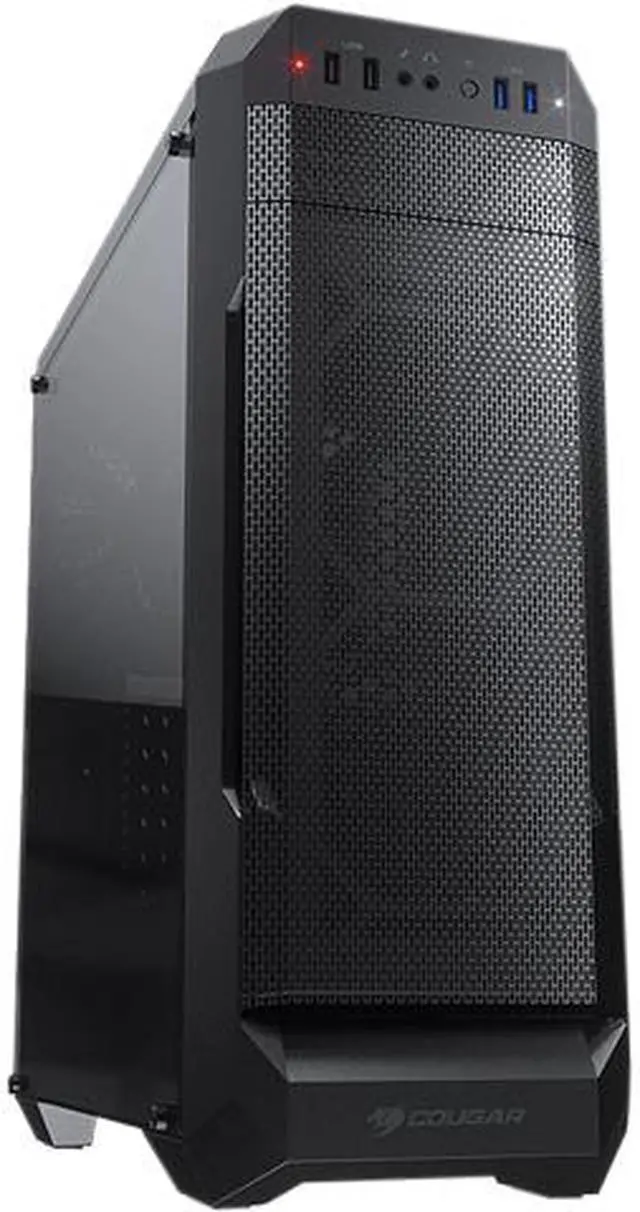 Main image of COUGAR MX331 Mesh Black Elegant Mid-Tower Computer Case with Powerful Airflow and Transparent Left Panel