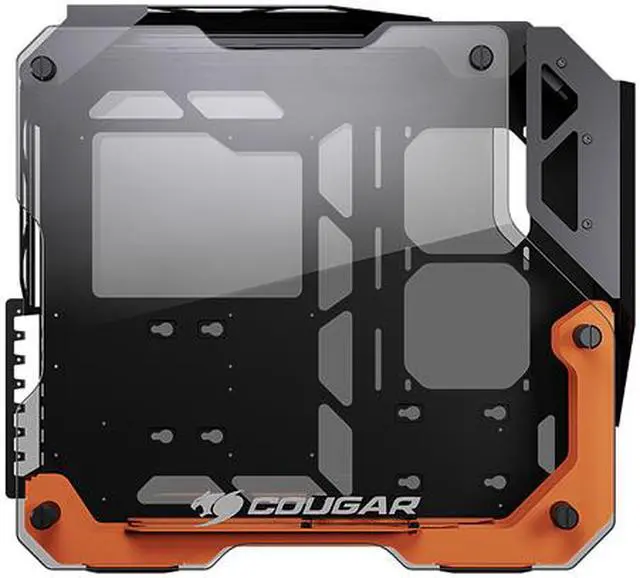 Alt view image 4 of 10 - COUGAR Blazer Essence Black Superb Open-frame Gaming Mid Tower Case