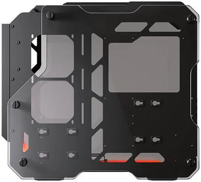 Alt view image 5 of 10 - COUGAR Blazer Essence Black Superb Open-frame Gaming Mid Tower Case