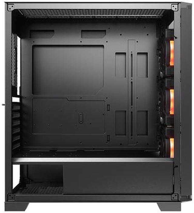Alt view image 4 of 10 - COUGAR Dark Blader X5 RGB Black Distinctive RGB Mid-Tower Case with Superior Airflow