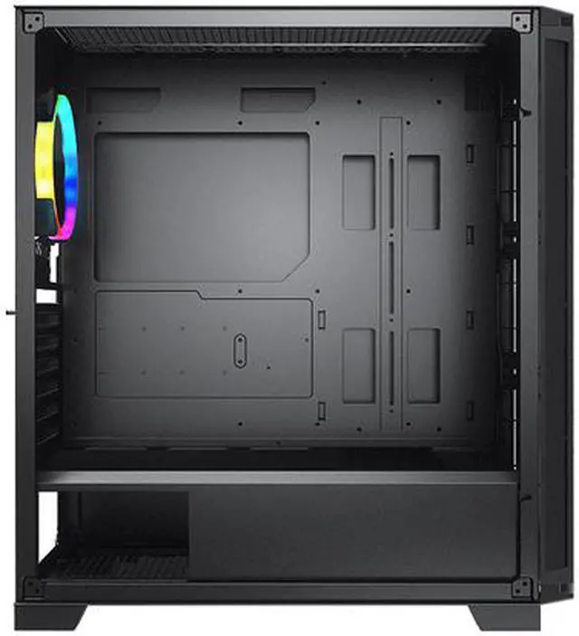 Alt view image 4 of 10 - COUGAR Dark Blader X7 Black Distinctive RGB Mid-Tower Case with Superior Airflow