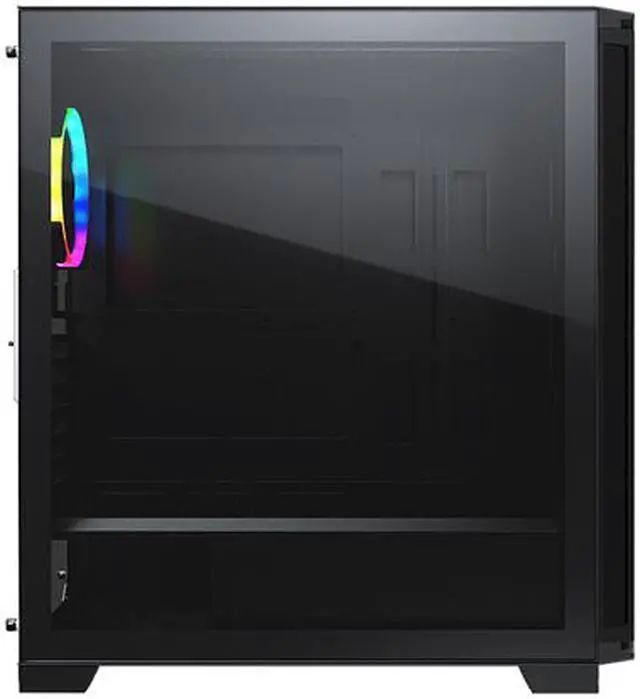 Alt view image 6 of 10 - COUGAR Dark Blader X7 Black Distinctive RGB Mid-Tower Case with Superior Airflow