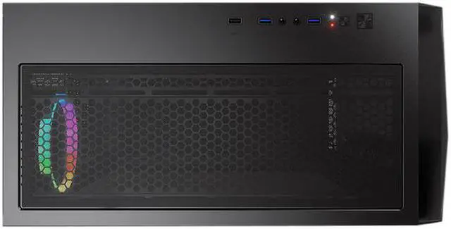 Alt view image 9 of 10 - COUGAR Dark Blader X7 Black Distinctive RGB Mid-Tower Case with Superior Airflow