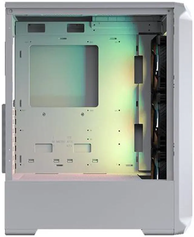 Alt view image 10 of 10 - COUGAR Archon 2 RGB White ATX Mid Tower Computer Case