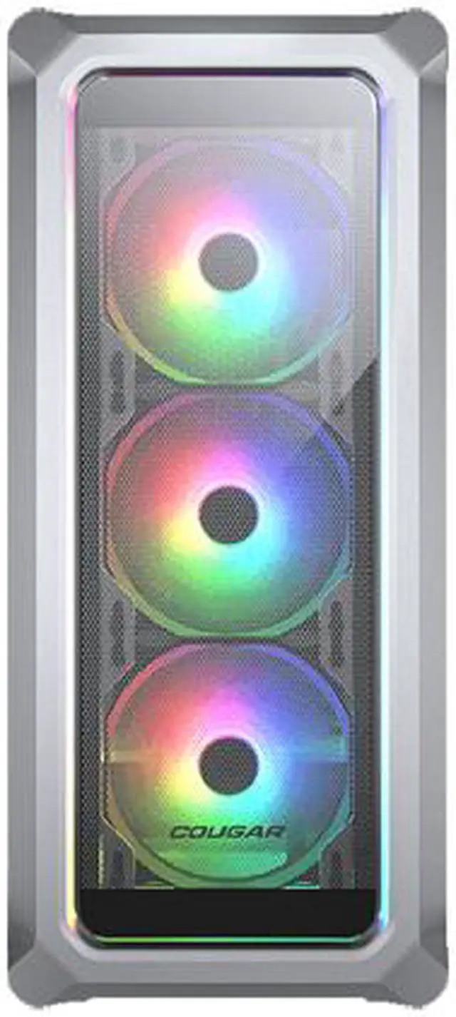Alt view image 2 of 10 - COUGAR Archon 2 RGB White ATX Mid Tower Computer Case