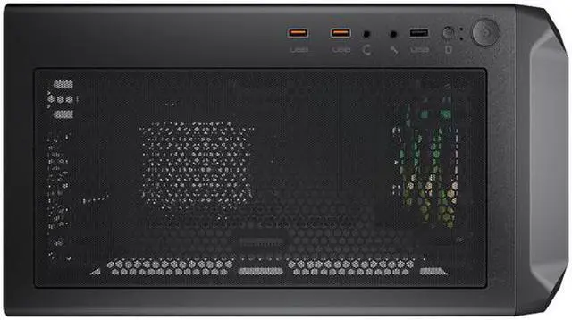 Alt view image 7 of 10 - COUGAR Archon 2 RGB Black ATX Mid Tower Computer Case