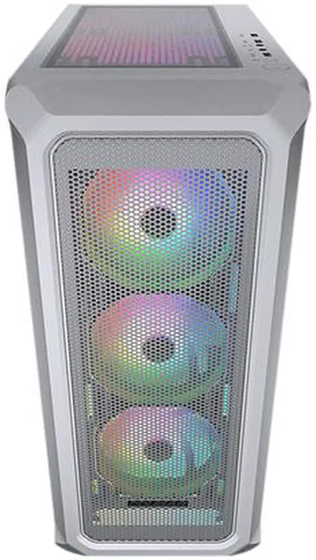 Alt view image 4 of 10 - COUGAR Archon 2 Mesh RGB White ATX Mid Tower Computer Case