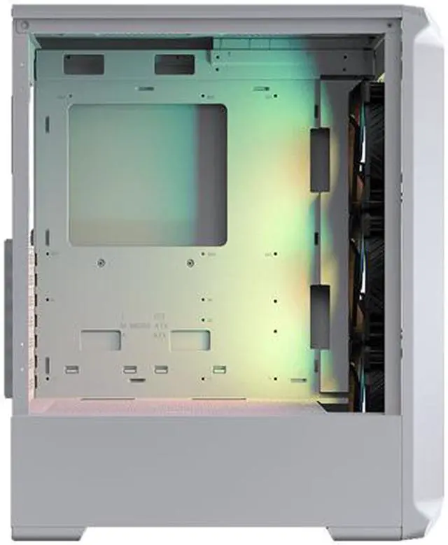Alt view image 10 of 10 - COUGAR Archon 2 Mesh RGB White ATX Mid Tower Computer Case