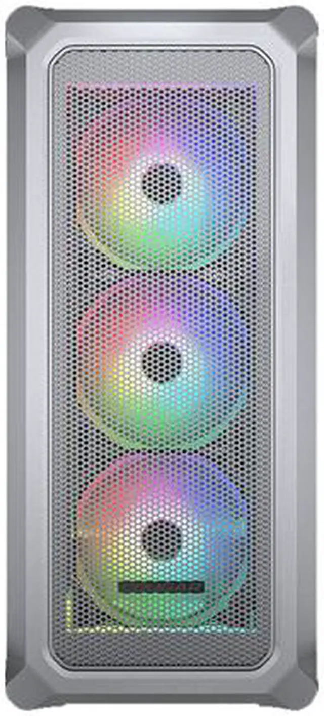 Alt view image 2 of 10 - COUGAR Archon 2 Mesh RGB White ATX Mid Tower Computer Case