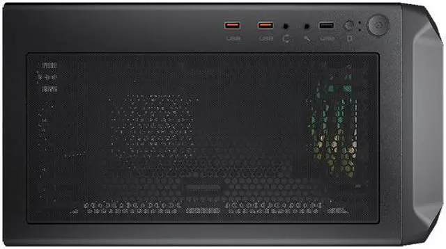 Alt view image 7 of 10 - COUGAR Archon 2 Mesh RGB Black ATX Mid Tower Computer Case