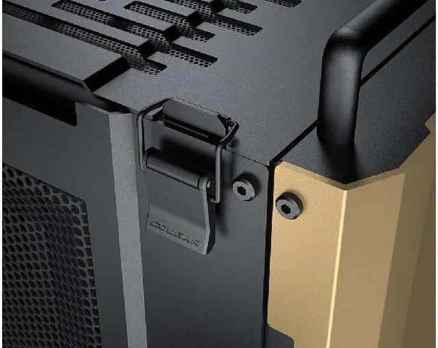 Alt view image 9 of 9 - COUGAR DUST 2 Desert Sand Mini-ITX Computer Case