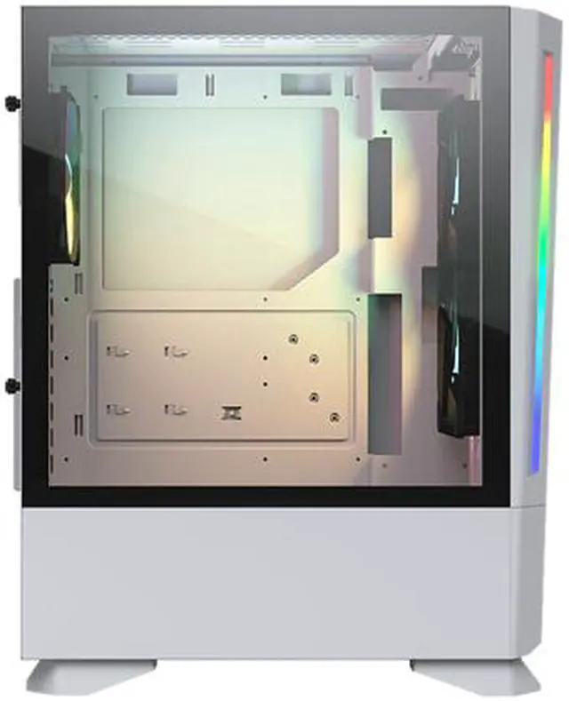 Alt view image 8 of 10 - COUGAR MX430 Air RGB White ATX Mid Tower Computer Case