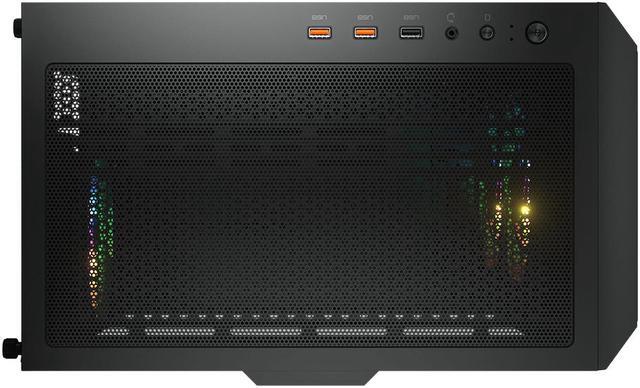 Alt view image 7 of 9 - Cougar Duoface RGB Black Mid Tower Computer Cases with Glass and Mesh Front Panels included