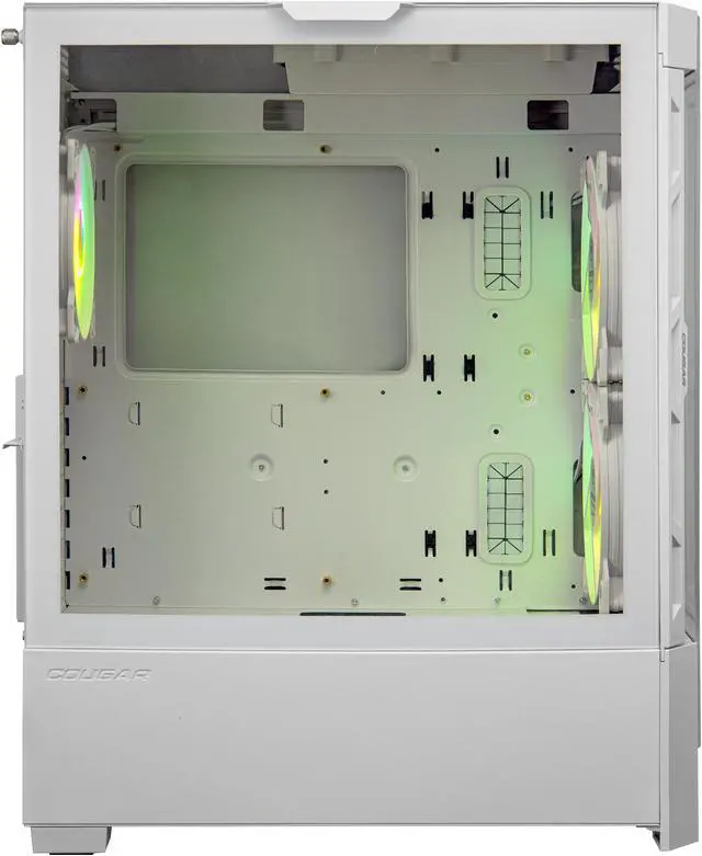 Alt view image 5 of 8 - Cougar Duoface RGB White Mid Tower Computer Cases with Glass and Mesh Front Panels included, CGR-5ZD1W-RGB