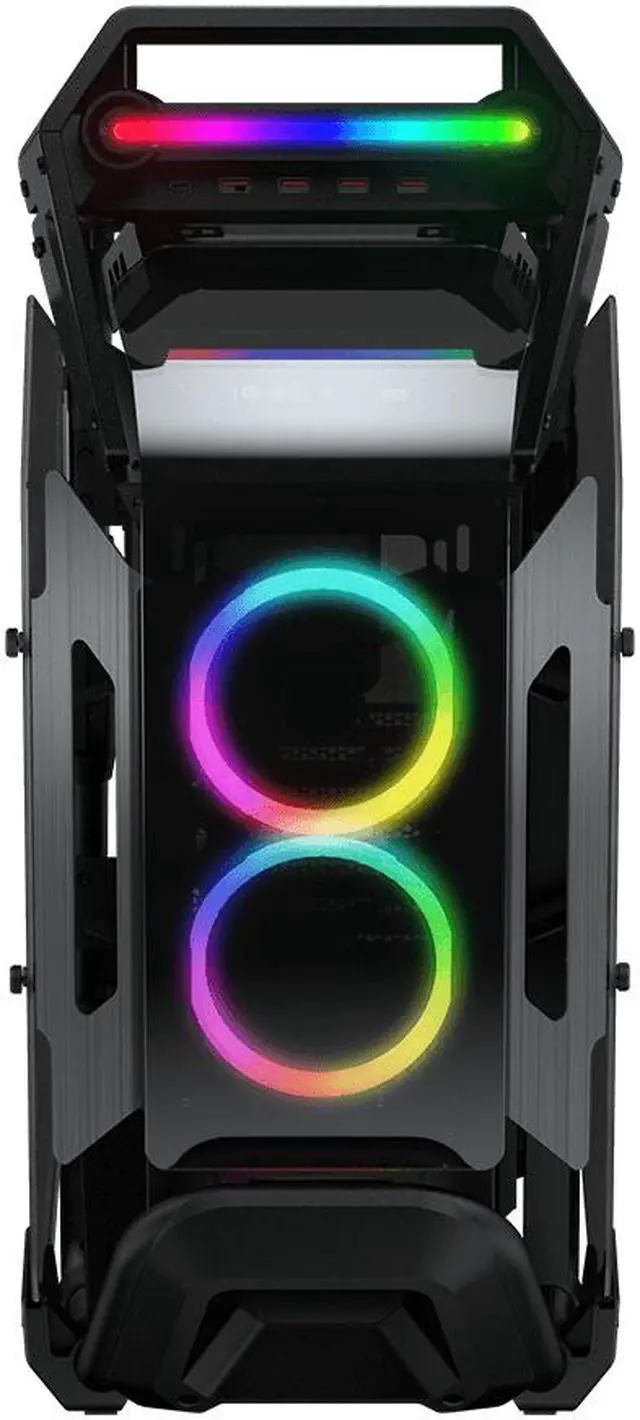 Alt view image 2 of 7 - COUGAR Cratus Mid Tower RGB Case with Variety of Customization Features and Convection Dynamics