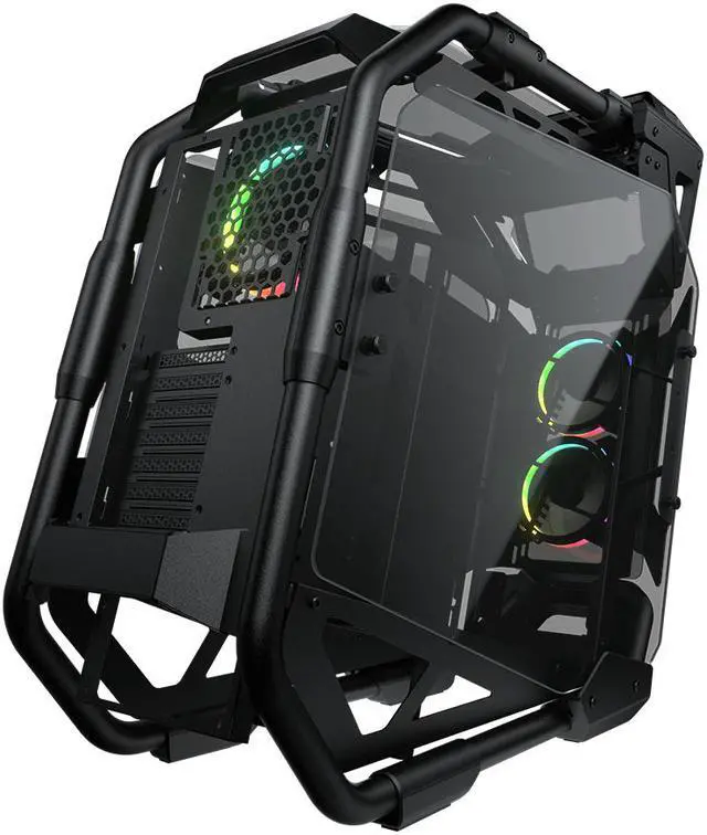 Alt view image 3 of 7 - COUGAR Cratus Mid Tower RGB Case with Variety of Customization Features and Convection Dynamics