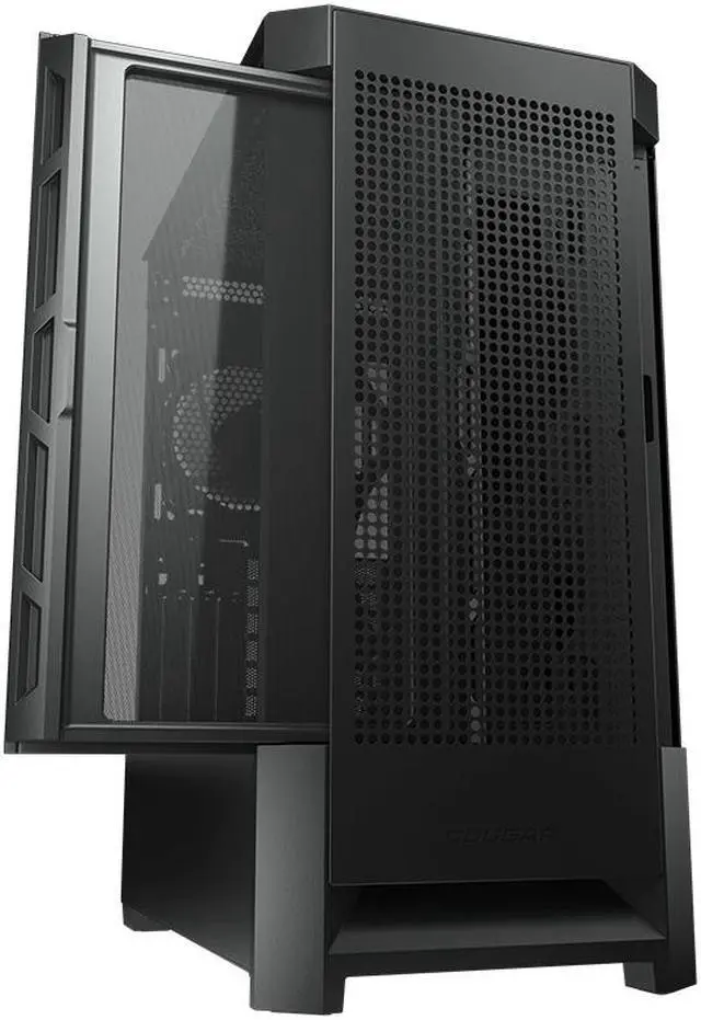 Alt view image 3 of 8 - COUGAR Airface CGR-5ZD1B-AIR Black ATX Mid Tower Cases (Computer Cases - ATX Form)