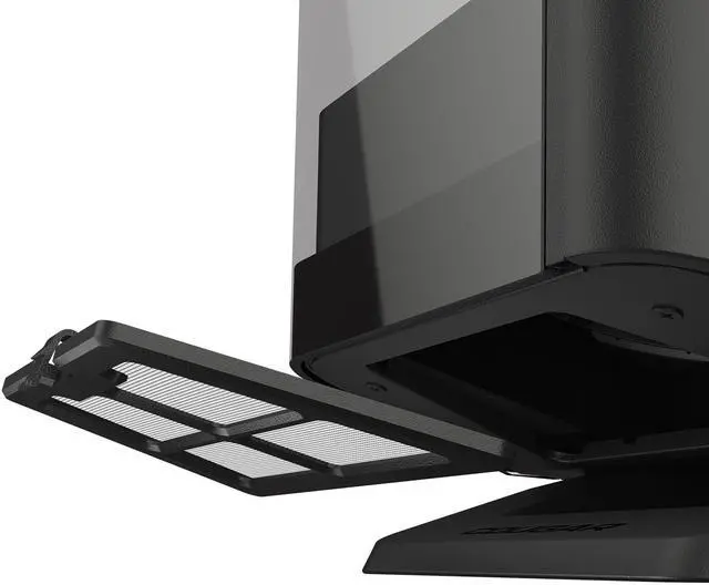 Alt view image 15 of 15 - COUGAR FV270 Black Mid Tower Gaming Case with Tempered Curved Glass, 120mm Reversed ARGB PWM Bottom Fan pre-installed, Compatible with reverse cable/connector motherboard