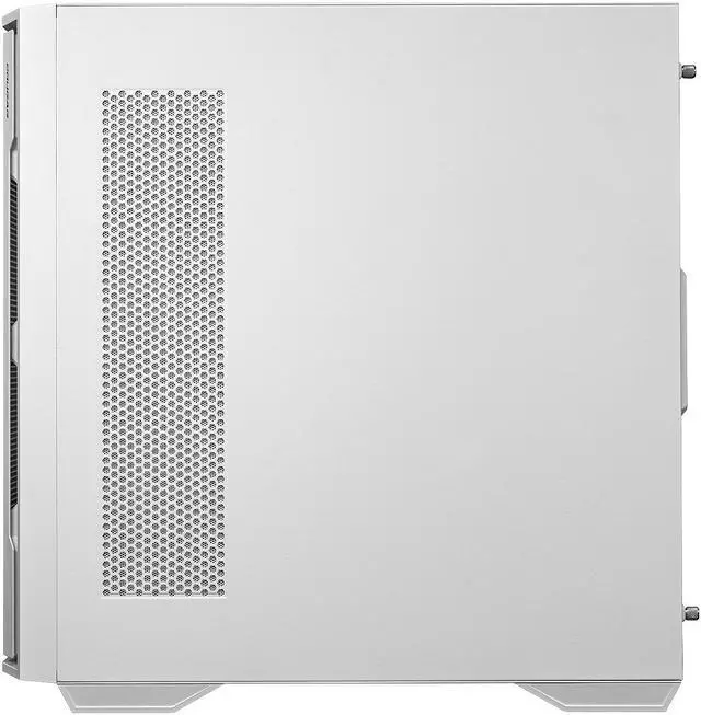 Alt view image 5 of 18 - Cougar Uniface RGB PC Gaming Case Mid Tower for Mini ITX/Micro ATX/ATX/CEB/E-ATX MB, Supports 400mm GPU, RGB Fans Pre-Installed 3X 120mm Front 1x 120mm Back Tempered Glass Panel, White