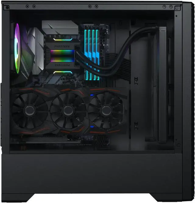 Alt view image 5 of 6 - Magniumgear Neo Air (MG-NE520A_DBK02) ATX Mid-tower, High Airflow Mesh front design, 2x 120 D-RGB fans, D-RGB Controller, Black
