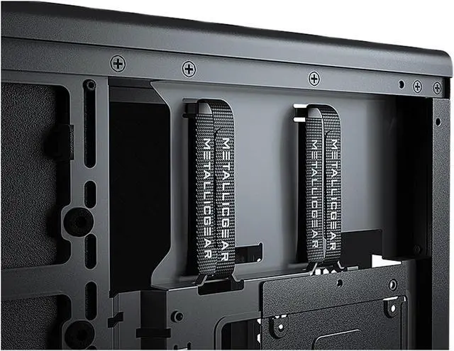 Alt view image 9 of 10 - MetallicGear Neo-G V2 Mini-ITX Case, Compact Chassis, Sand Blasted Aluminum, Tempered Glass Panels, Black