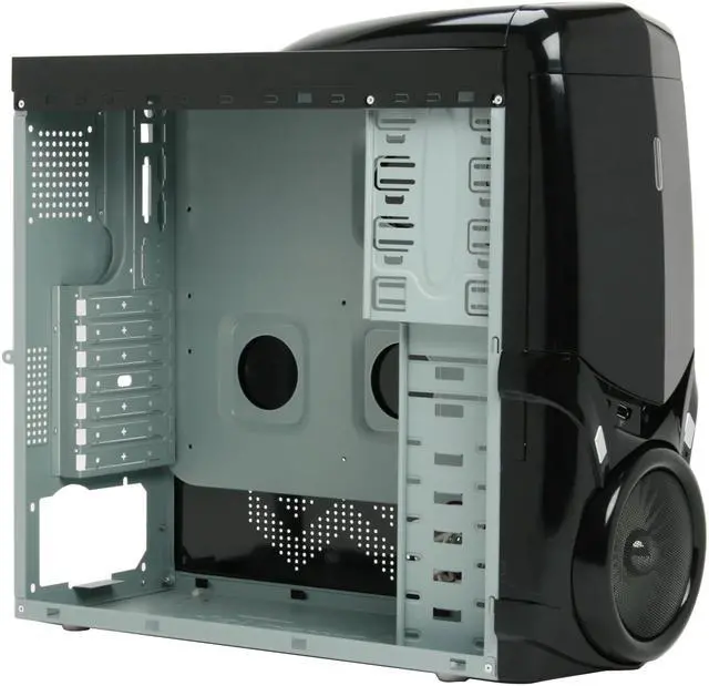 Alt view image 12 of 14 - Powertek PT-eviltek-case100 Black Computer Case W/Side Panel Window