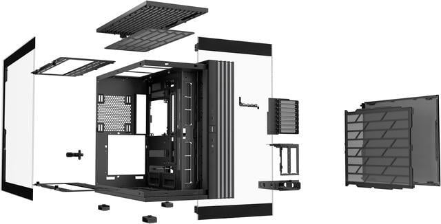 Alt view image 6 of 8 - be quiet! LIGHT BASE 900 DX Black ABS / Steel / Tempered Glass ATX Full Tower Case