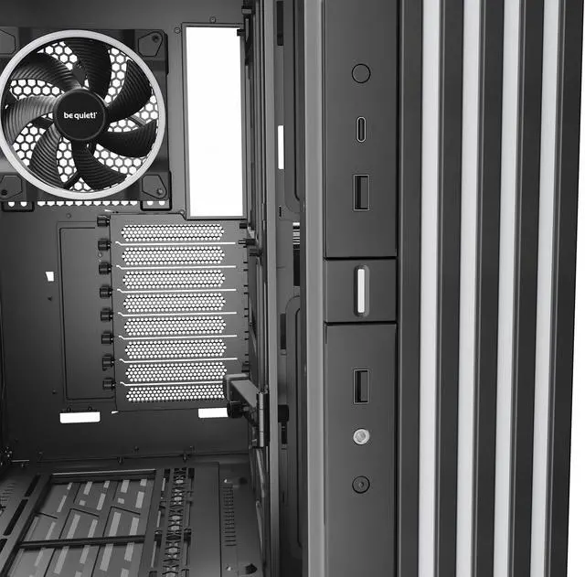 Alt view image 7 of 8 - be quiet! LIGHT BASE 900 DX Black ABS / Steel / Tempered Glass ATX Full Tower Case