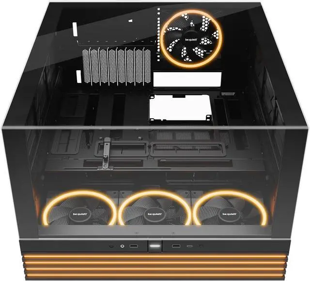 Alt view image 8 of 9 - be quiet! LIGHT BASE 900 FX Black ABS / Steel / Tempered Glass ATX Full Tower Case