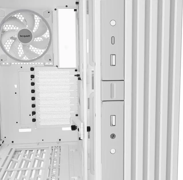 Alt view image 7 of 8 - be quiet! LIGHT BASE 900 DX White ABS / Steel / Tempered Glass ATX Full Tower Case