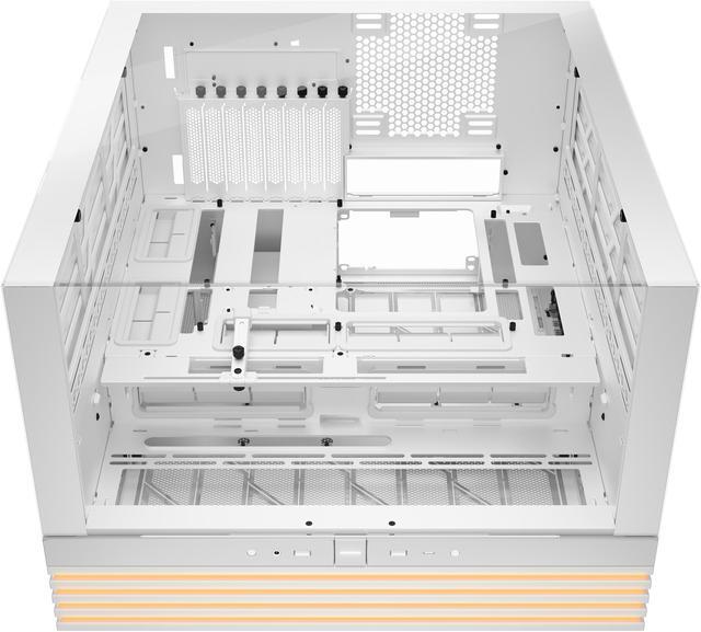 Alt view image 8 of 8 - be quiet! LIGHT BASE 900 DX White ABS / Steel / Tempered Glass ATX Full Tower Case