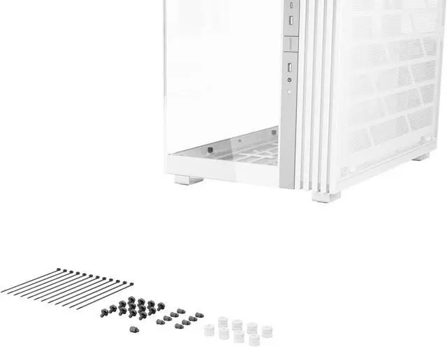 Alt view image 9 of 8 - be quiet! LIGHT BASE 900 DX White ABS / Steel / Tempered Glass ATX Full Tower Case
