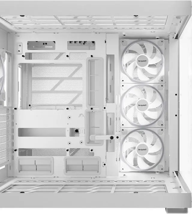 Alt view image 10 of 9 - be quiet! LIGHT BASE 900 FX White ABS / Steel / Tempered Glass ATX Full Tower Case