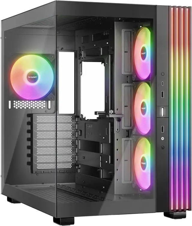Main image of be quiet! LIGHT BASE 600 LX Black ABS / Steel / Tempered Glass ATX Mid Tower Case