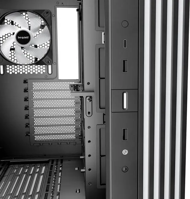 Alt view image 6 of 9 - be quiet! LIGHT BASE 600 LX Black ABS / Steel / Tempered Glass ATX Mid Tower Case