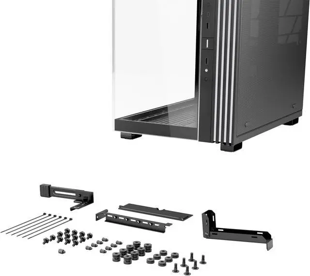 Alt view image 8 of 9 - be quiet! LIGHT BASE 600 LX Black ABS / Steel / Tempered Glass ATX Mid Tower Case