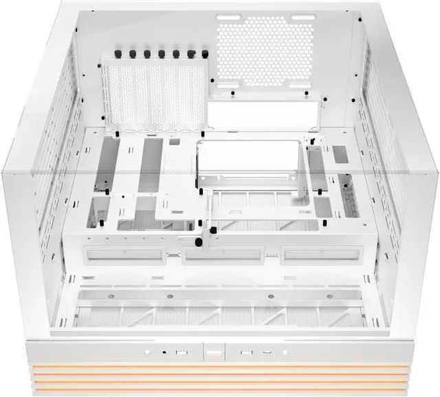 Alt view image 7 of 9 - be quiet! Light Base 600 DX - White Steel (SGCC), ABS, Glass ATX Mid Tower Case