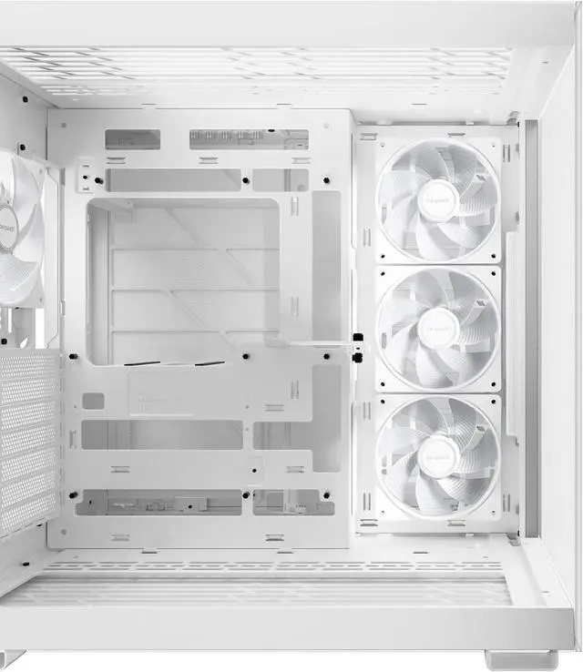 Alt view image 9 of 9 - be quiet! LIGHT BASE 600 LX White ABS / Steel / Tempered Glass ATX Mid Tower Case